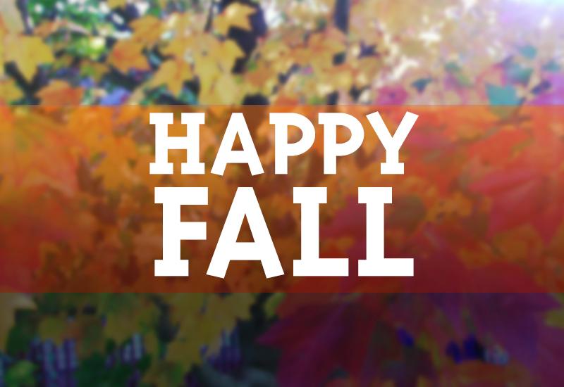 happy fall